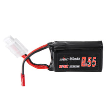 URUAV 11.1V 550mAh 80/160C 3S Lipo Battery JST Plug for FPV Racer Drone