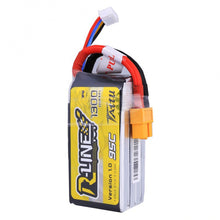 Tattu R-Line Version 1.0 14.8V 1300mAh 95C 4S XT60 Plug Lipo Battery For FPV RC Drone