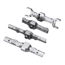 Metal Front+Rear Bridge Axle Shell Set For WPL HengLong 1/16 Military Truck RC Car Part