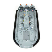 Brushless Warship RC Boat 2.4G 1/110 Ship Model HG-C201 Landing and water Air Cushion Landing Craft