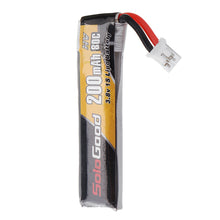 Sologood 3.8V 200mAh 80C 1S HV 4.35V PH2.00 Plug Lipo Battery for Emax Tinyhawk Kingkong/LDARC TINY