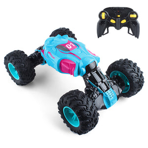 1PC ZhengFei Toys 8850 2.4G 4WD 20km/h Double Sided Stunt Rc Car Deformation Climbing Off-road Truck