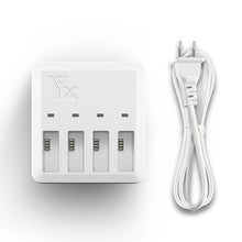 4-in-1 Multi Batteries Charger Quick Charging Hub 4 In 1 Battery Charger for DJI Ryze Tello Drone