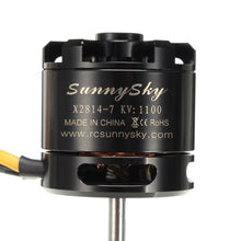 SunnySky X2814 900KV 1000KV 1100KV 1250KV Outrunner Brushless Motor 