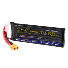 Tiger Power 7.4V 3600mAh 65C 2S Lipo Battery XT60 Plug for RC Drone Car Airplane