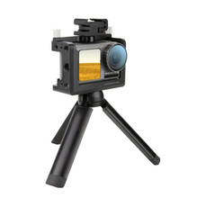 Rabbit Cage Vlog Camera Protective Case Frame Aluminum Alloy Shell frame For DJI Osmo Action Cam Multifunctional Extension Accessories