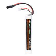 XF POWER 7.4V 2000mAh 25C 2S Lipo Battery Small Tamiya Plug for RC Drone