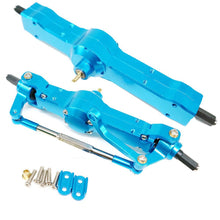 Racerstar 2PCS Front Rear Bridge Axle Set for WPL Heng Long JJRC 1/16 Rc Car Upgrade Spare Parts