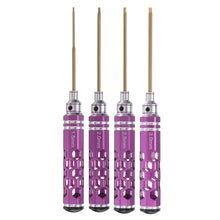 JINHUI 1.5/2.0/2.5/3.0mm Metal Hex Screwdriver Repairing Tool With Carved Handle For RC Models