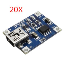 20pcs TP4056 5V 1A Lipo Battery Mini USB Charging Board Charger Module