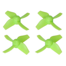 4 Pairs HB31 31mm 4-blade Propeller 1.0mm Mounting Hole for RC Drone 0603 Brushless Motor