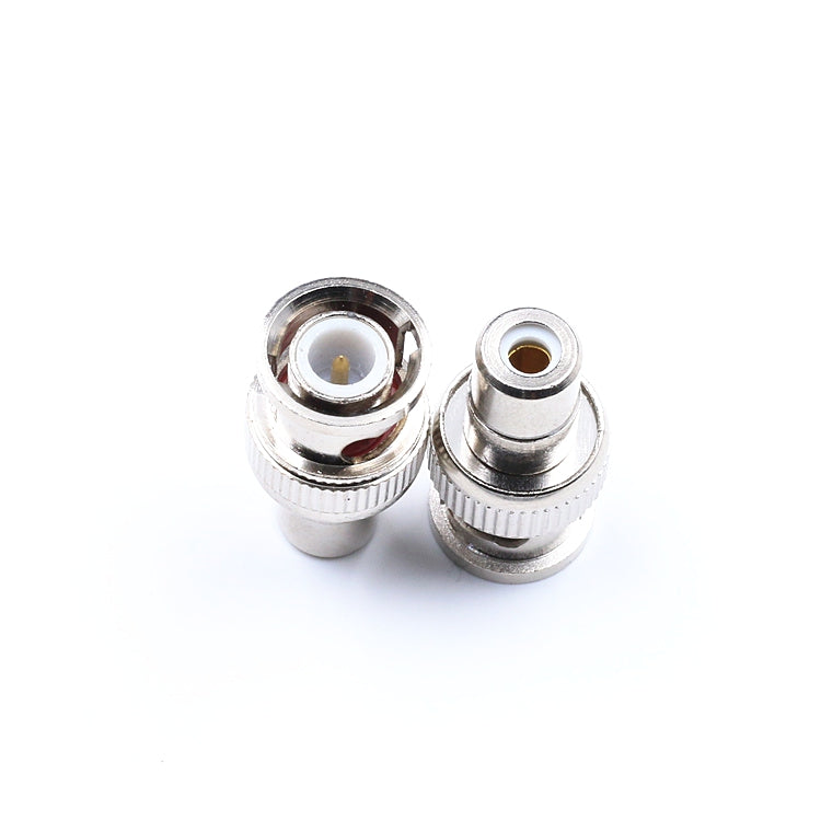 2 PCS BNC Male to RCA Female AV Extend Cable Connector FPV Video Audio Adapter