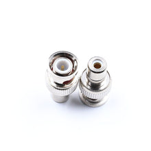 2 PCS BNC Male to RCA Female AV Extend Cable Connector FPV Video Audio Adapter