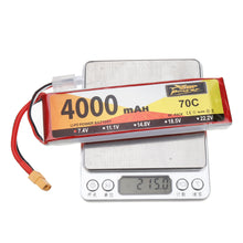ZOP Power 7.4V 4000mAh 70C 2S Lipo Battery XT60 Plug for RC Drone
