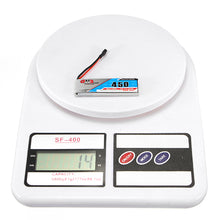 2PCS Gaoneng GNB 3.7V 450mAh 1S 80/160C Lipo Battery With White Plug