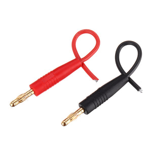 1 Pair AMASS 10cm/20cm 14AWG/16AWG 4.0 Banana Plug Balance Charging Cable