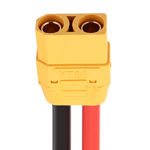 1m 10AWG XT90 Plug to Alligator Clips Cable Wire for Battery Charger 