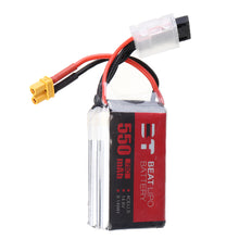 BT 14.8V 550mAh 75C 4S Lipo Battery XT30 Plug for FPV RC Drone