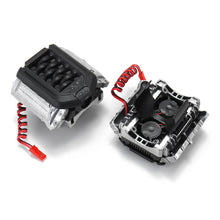 GRC Engine Simulated Radiator F11 V8 5.0 Motor Cooling Fan for 1/10 Traxxas TRX-4 TRX4 Rc Car Parts 