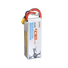 LDARC 4S 14.8V 430mAh 80C Lipo Battery XT30 Plug for ET85 Beta85X RC Drone FPV Racing
