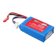 Wltoys 7.4V 1100mAh 20C 2S Lipo Battery JST Plug for A949 A959 A969 A979 1/18 RC Vehicles 