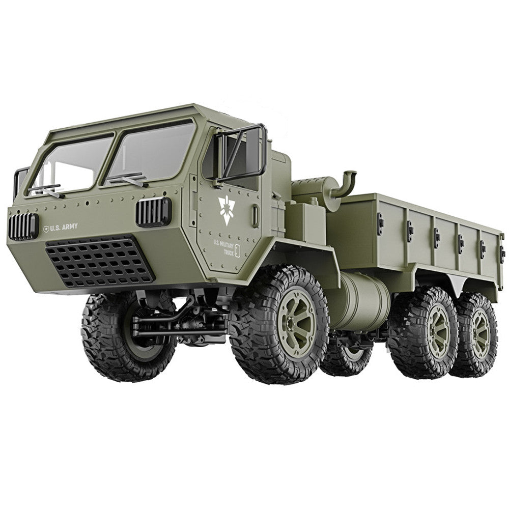 Fayee FY004A 1/16 2.4G 6WD Rc Car Proportional Control US Army Military Truck RTR Model Toys 