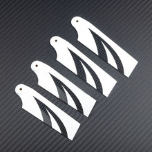 RJX 105mm Carbon Fiber Tail Blade For 700 Class RC Helicopter