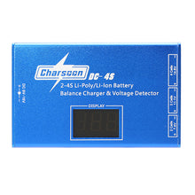 Charsoon DC-4S 2-4S Li-poly/Li-ion Battery Balance Charger & Voltage Detector with Power Adapter for RC Drone