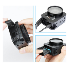 Aluminum Alloy Anti-shock Camera Protective Case Shell Frame for Gopro Hero 8 