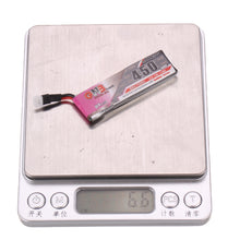 2PCS GAONENG GNB 4.35V 450mAh 1S 80C HV Lipo Battery with White Plug 