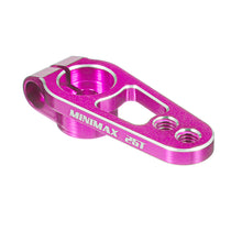 Aluminum Alloy 25T Steering Arm Compatible w/ FUTABA Cherry Blossom D4 Climbing Car RC Airplane 