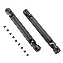 2PCS Black For Metal Drive Shaft 90-115mm 110-155mm 1/10 SCX10 D90 RC Car