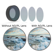 Optical Glass Lens 2 IN 1 ND-PL Lens Filter CPL ND4/8/16/32-PL Kit For DJI OSMO ACTION Sport Camera 