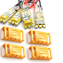 4 PCS Flycolor Raptor BLS-Pro 30A BLheli_S BB2 2-4S DShot600 ESC with Protective Cover for RC Drone