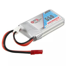 4Pcs Gaoneng GNB 7.4V 550mAh 2S 80/160C Lipo Battery JST Plug For Aurora 90 100 FPV RC Drone