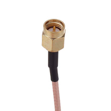 RJXHOBBY RG316 Wire Jumper Cable 15cm SMA Male to SMA Male with Connecting Line RF Coaxial Coax Cable Antenna Extender Cable Adapter Jumper