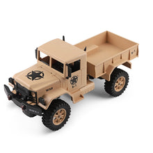 Wltoys 124301 1/12 2.4G 4WD 45cm 390 Bruhed Rc Car 1.2kg Load Off-road Military Truck RTR Toy