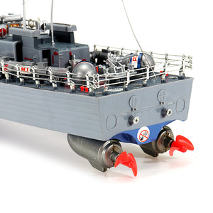 1/115 2.4G EHT-2877 Missile Destroyer RC Boat 4km/h With Two Motor And Light Vehicle Models