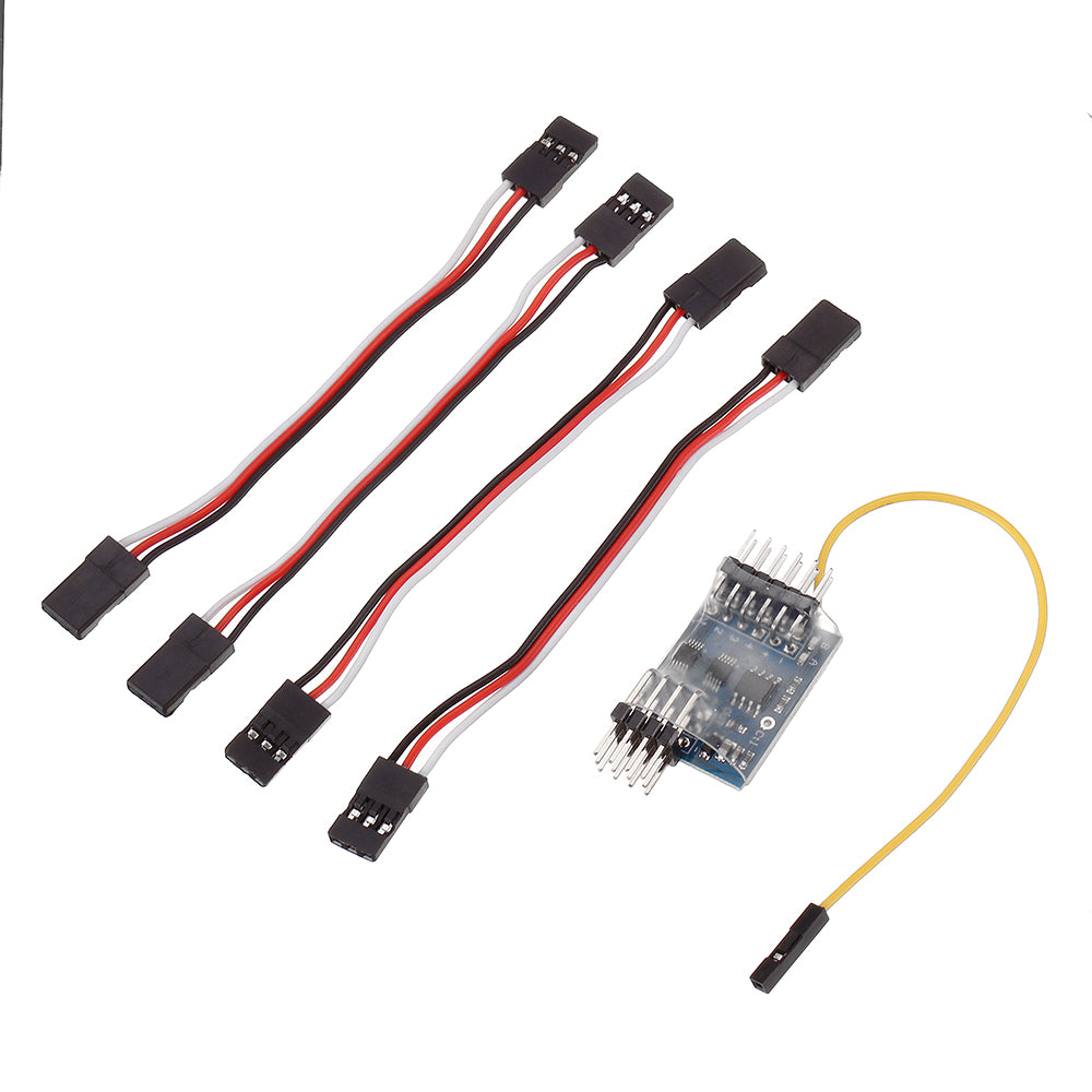 4CH Two Way 3.3-6V Remote Control Trainer with Cable Wire 28x21mm Board DIY RC Airplane Spare Parts