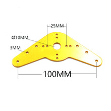Aluminum Alloy/Glassfiber Reinforced Servo Rocker Servo Arm Single/Bidirectional For 50-100CC Gasoline Engine RC Airplane