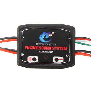 HG P402 P407 P601 P801 P802 1/10 1/12 Universal Rc Car Parts WE8021 Engine Sound System 