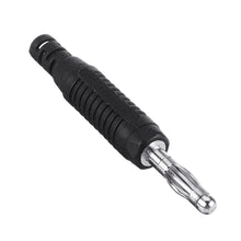 Amass 4mm Banana Bullet Connector Plug Nickel Plated Black/Red Color for Adapter Cable
