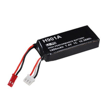 2Pcs 7.4V 1400mAh Lipo Transmitter Battery For Hubsan X4 H501S H502S H109S H901A H906A Transmitter