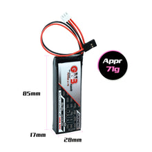 Gaoneng GNB 1500mAh 2S 10C/20C 6.6V 9.9WH LIFe Battery for RC Drone FPV Racing Parts Radio Receiver