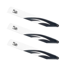3PCS RJX 155mm Carbon Fiber Main Blade For Trio 180 CFX RC Helicopter