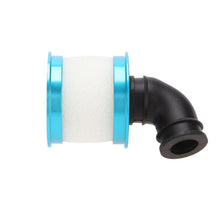 Upgrade RC Car Parts Blue Alum Capped Air Filter Cover for 94102/94106/94108 HSP 1/10 Nitro Car