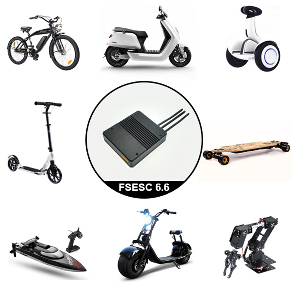 Flipsky FSESC6.6 60A ESC Based Upon VESC® 6 Aluminum Case for Electric Skateboard Rc Car