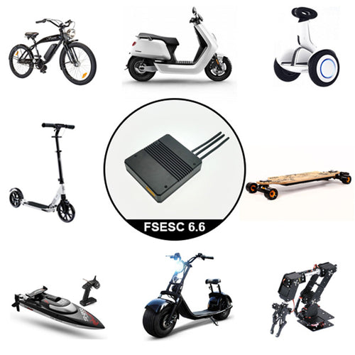 Flipsky FSESC6.6 60A ESC Based Upon VESC® 6 Aluminum Case for Electric Skateboard Rc Car