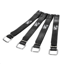 4Pcs RJX Non-Slip Silicone Battery Straps Aluminium Alloy Buckle for FPV Helicopter Drone