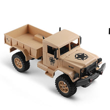 Wltoys 124301 1/12 2.4G 4WD 45cm 390 Bruhed Rc Car 1.2kg Load Off-road Military Truck RTR Toy